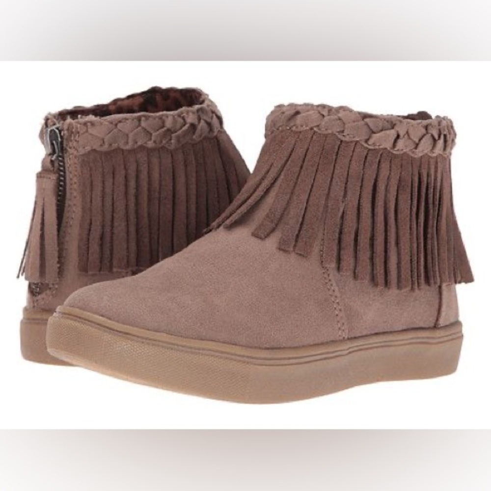 Steve Madden JBANO Boot Vegan Suede Moccasin Style Bootie